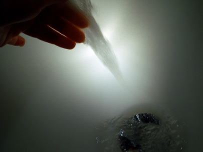 i found the reason why kids love playing with water :)