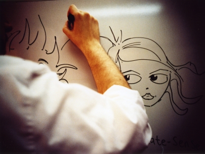 Teaching is cool, teaching with my bloke is better