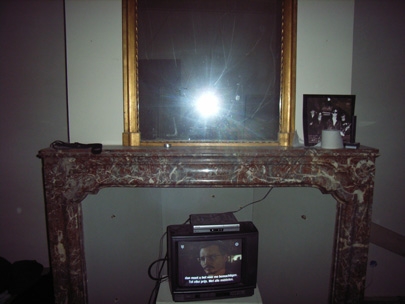 staying in house, working, watching movie