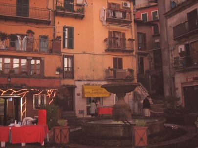 once upon a time in an Italian town...