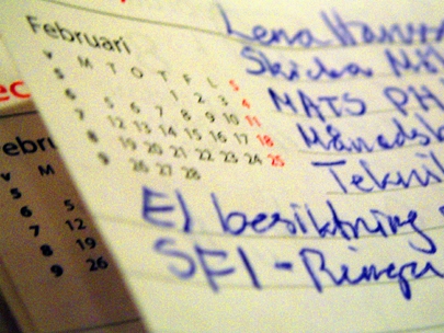 to do and too late list