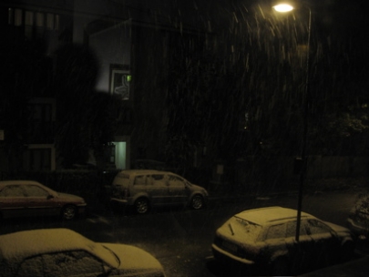 snowing, snowing, snowing!