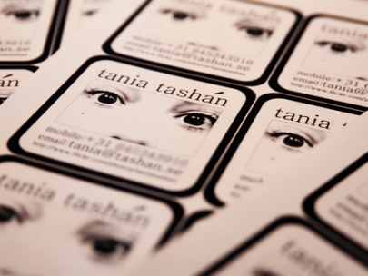 business cards made with love