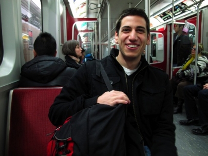 the girl of his dreams was just behind him