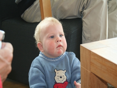 Reflecting in his own world