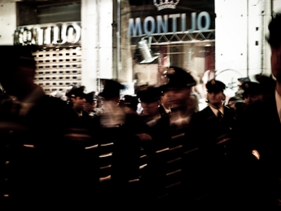 la pollicia marcha (centro, granada)