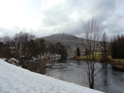 Strolling along the river