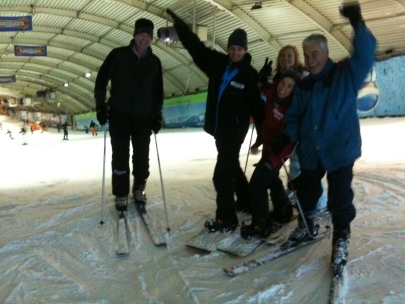 skying in the lowlands