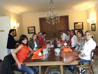 Mais um delicioso almor�o na resid�ncia de Jo�o. Obrigada demais!