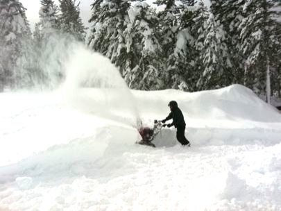 It's almost mid March and we keep on getting new snow