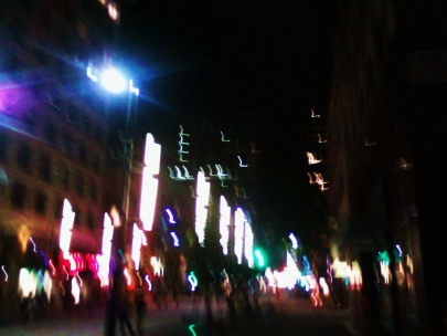 dancing on a  yoga mat is odd