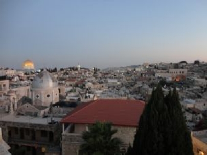 View over the Holy Sites
