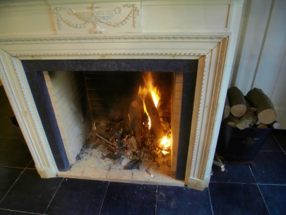 het levende land vuur