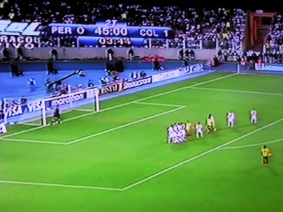 3 more points in the road to Brasil 2014 world cup. Go Colombia