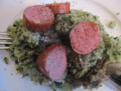 a chilly autumn day with boerenkool