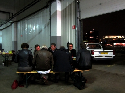 dinner in the harbour