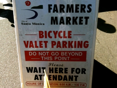 Bike Vallet Parking - only in LA