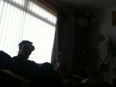 soup and stories at adam's. though we're very tired.