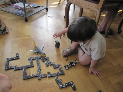 three generations' toys