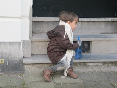 eerst een slokje water