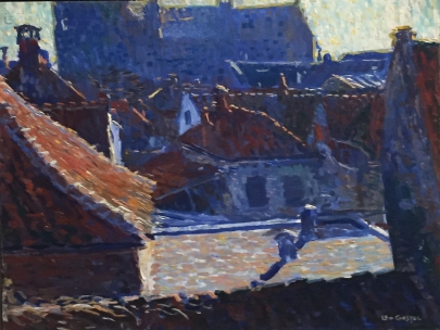 visiting Leo Gestel together with G