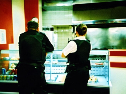 Even policmen need to eat