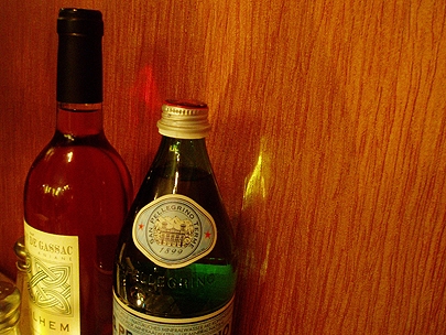 All we need is water and wine