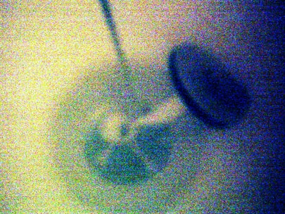 under water. swirl and vertigo. 