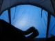 waking up in tent!