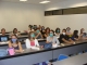 The first class where my students and I wore face masks